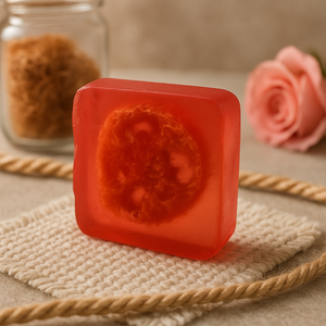 Rose Loofah Soap