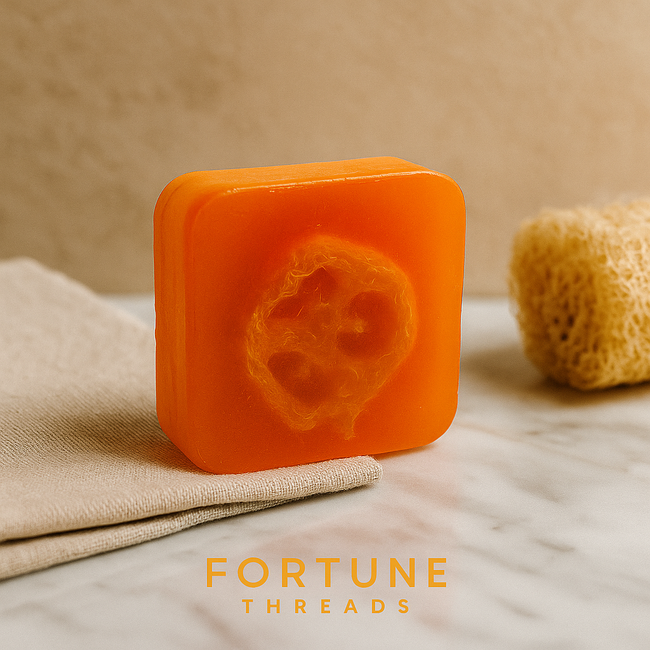 Turmeric Loofah Soap